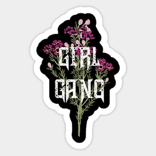 girl gang Sticker